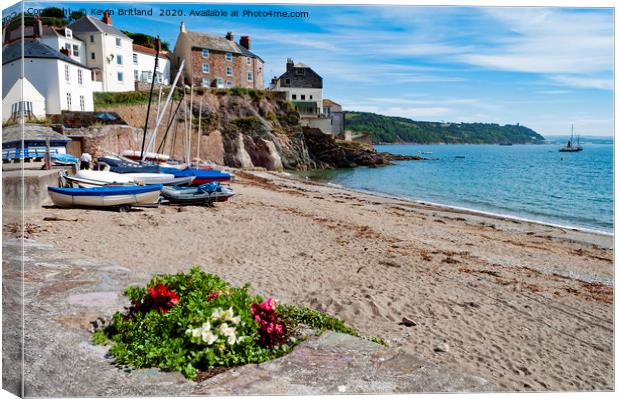 Cawsand Cornwall Canvas Print by Kevin Britland