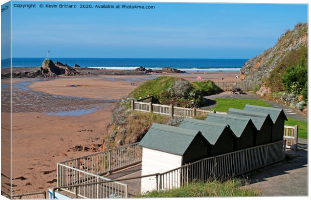 bude cornwall Canvas Print by Kevin Britland