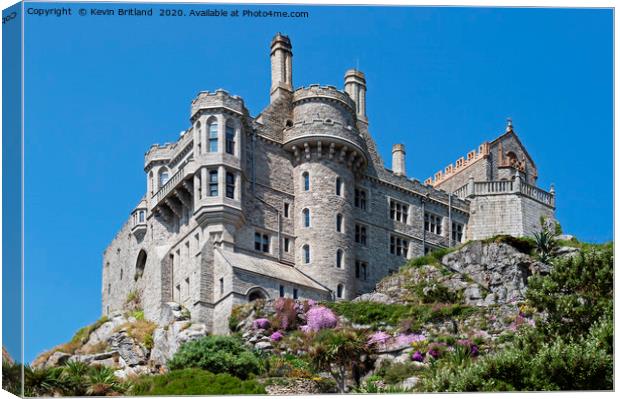 st michaels mount cornwall  Canvas Print by Kevin Britland