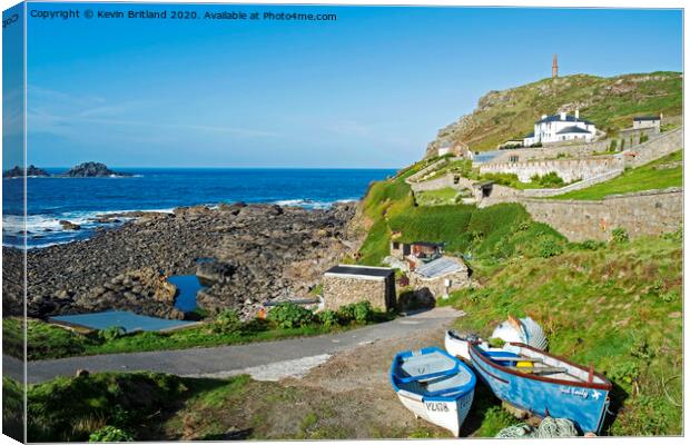 priests cove cornwall Canvas Print by Kevin Britland