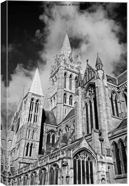 truro cathedral cornwall Canvas Print by Kevin Britland