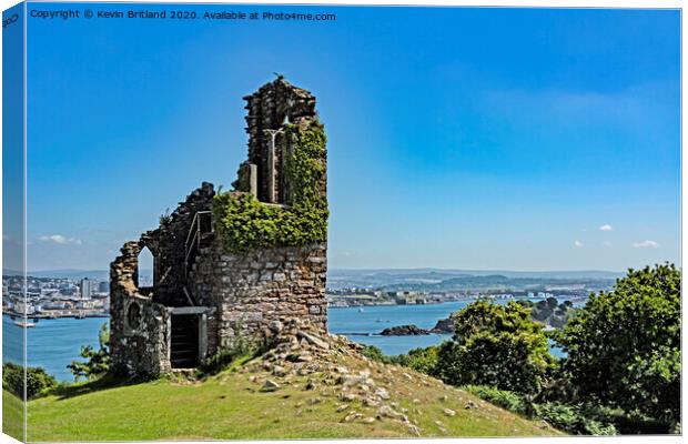 Mount edgecombe folly Canvas Print by Kevin Britland