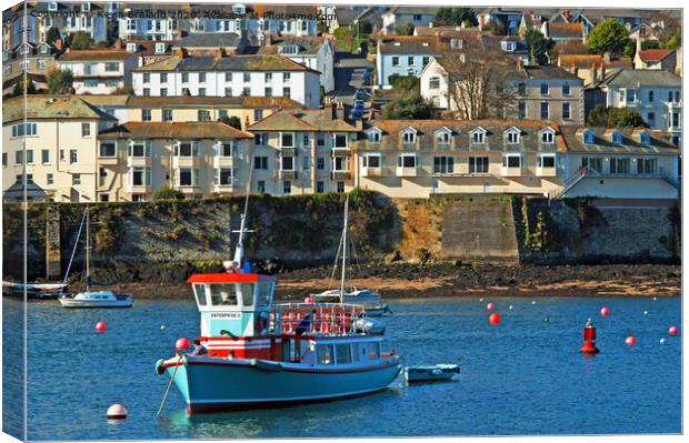 Falmouth ferry cornwall Canvas Print by Kevin Britland