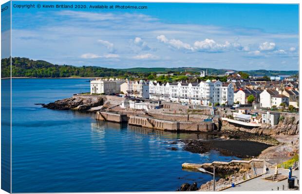 plymouth seafront devon Canvas Print by Kevin Britland