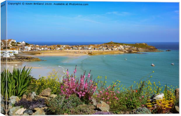 St Ives cornwall Canvas Print by Kevin Britland