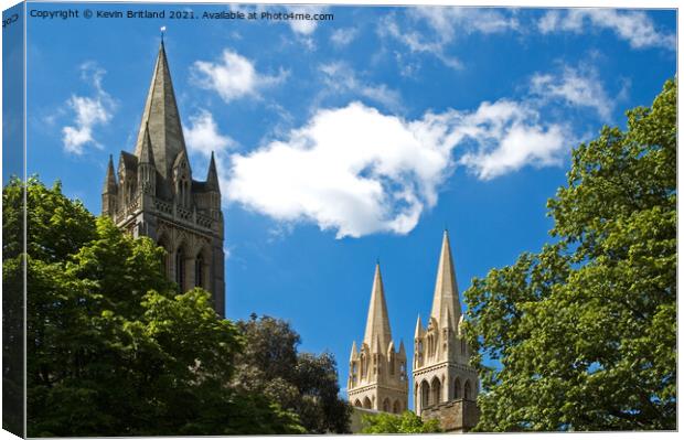 truro cathedral Canvas Print by Kevin Britland
