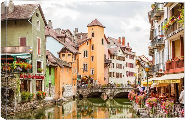 Annecy Canvas Print by Graham Prentice