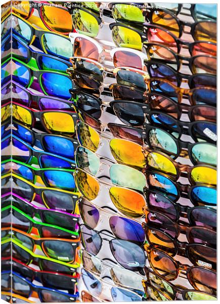Sunglasses Heaven Canvas Print by Graham Prentice