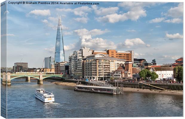 London Skyline Canvas Print by Graham Prentice