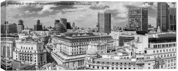 The Old Lady Of Threadneedle Street Canvas Print by Graham Prentice