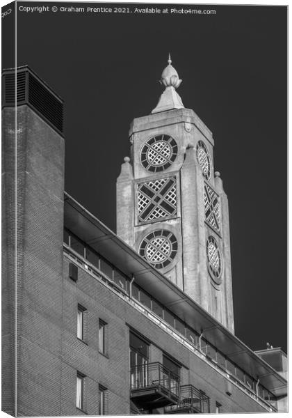 OXO Tower Canvas Print by Graham Prentice