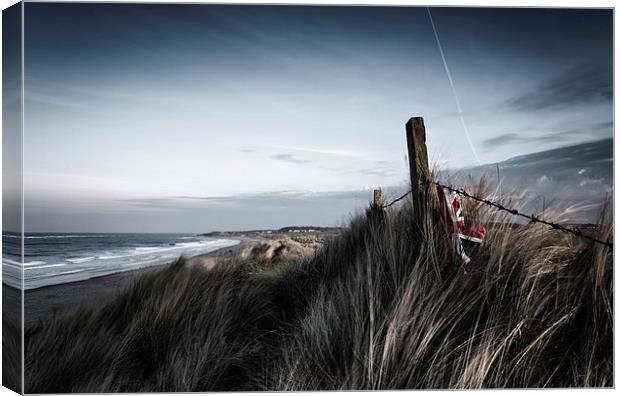 Cresswell beach Canvas Print by Richard Armstrong
