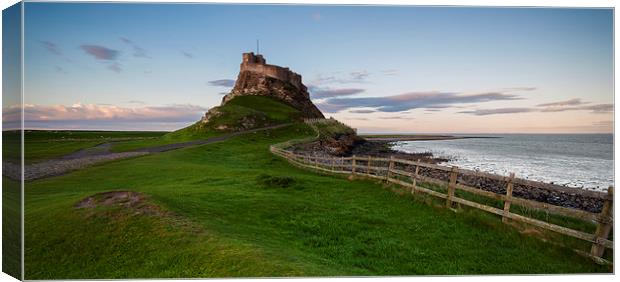 Lindisfarne Castle Canvas Print by Richard Armstrong