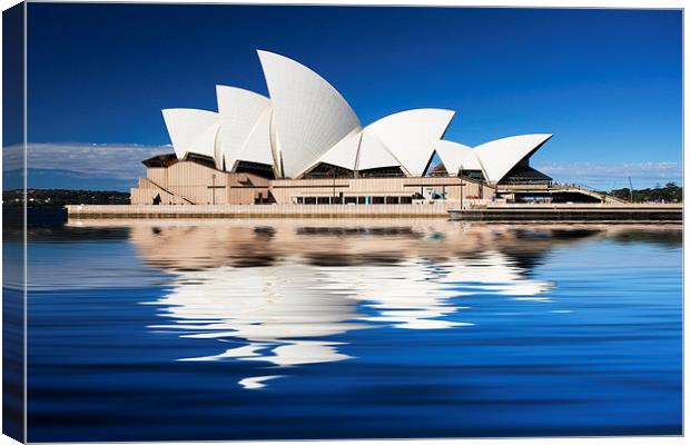 Iconic Sydney Opera House Canvas Print by Sheila Smart