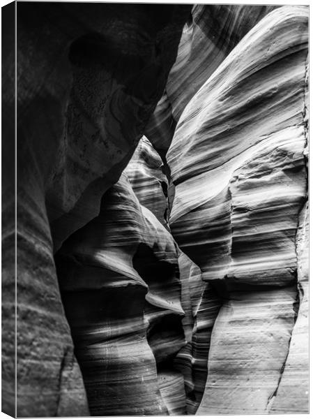 Antelope Canyon Curves Canvas Print by LensLight Traveler