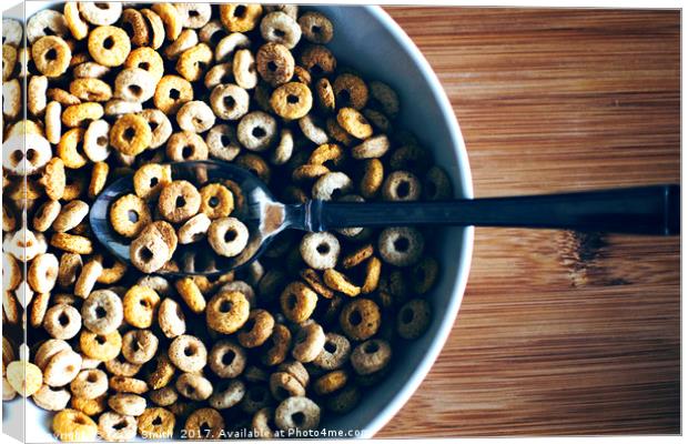 Cheerios Canvas Print by Tracy Smith