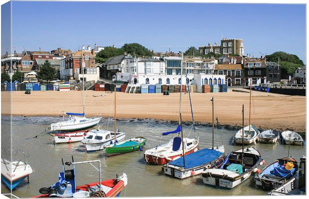 Broadstairs Canvas Print by Diane Griffiths
