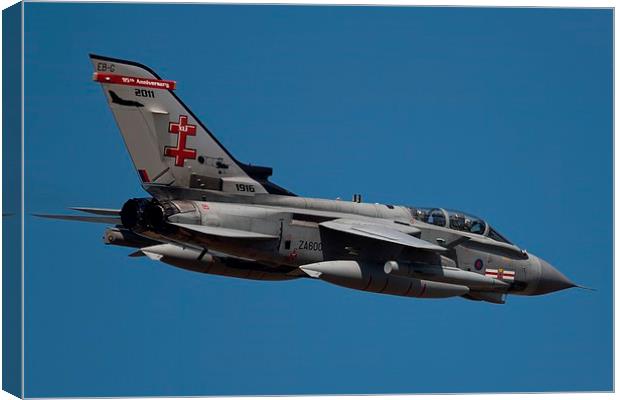 RAF Torndao GR4 ZA600 Canvas Print by daniel kennedy