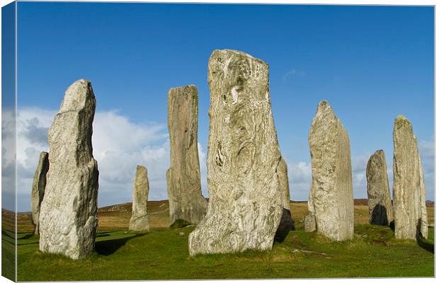 Mystical Megaliths of Callanish Canvas Print by Robert Murray