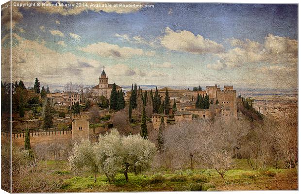  La Alhambra Canvas Print by Robert Murray