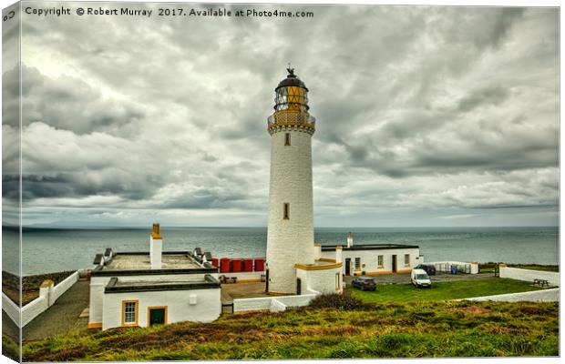 Mull of Galloway Lighthouse Canvas Print by Robert Murray
