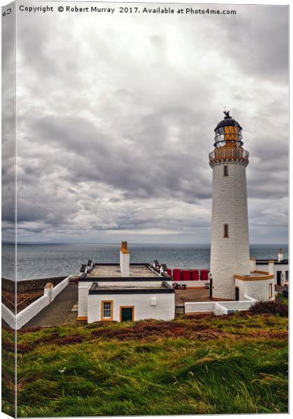 Mull of Galloway Lighthouse 2 Canvas Print by Robert Murray