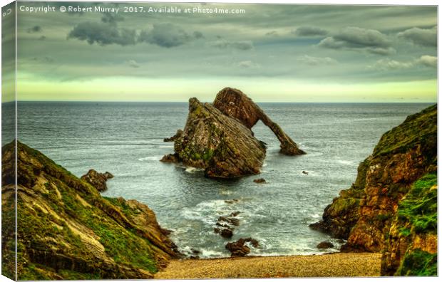 Bow Fiddle Rock Canvas Print by Robert Murray