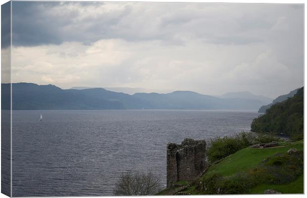 Loch Ness Canvas Print by Andy Heap