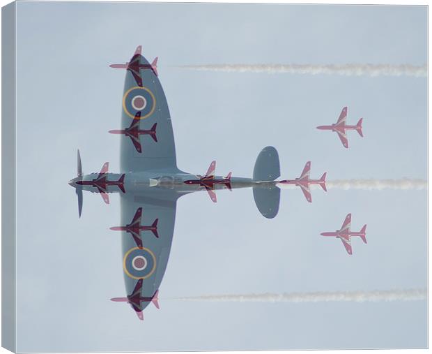 The Old and New of the RAF Canvas Print by Andy Heap