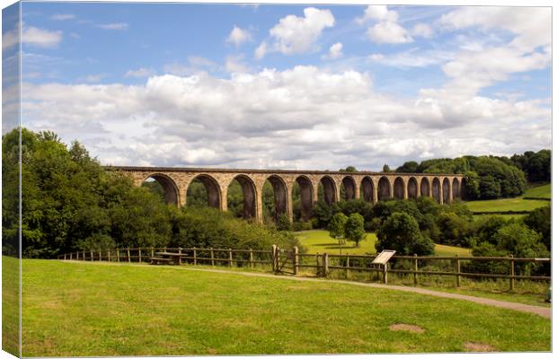 Ty Mawr Railway Viaduct Canvas Print by Andy Heap