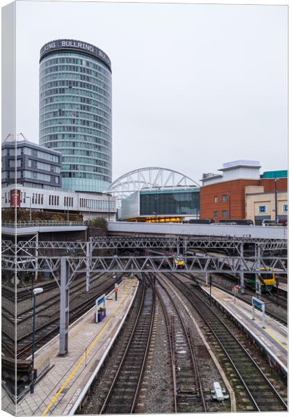 Platforms of New Street station Canvas Print by Jason Wells