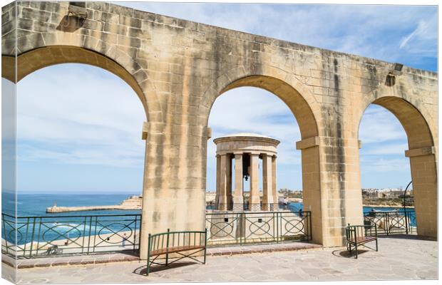 Siege Bell War Memorial Canvas Print by Jason Wells