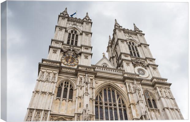 Looking up at Westminster Cathedral Canvas Print by Jason Wells