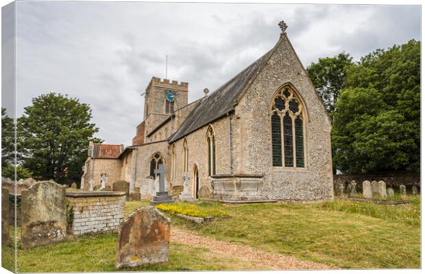 St Mary's Church Canvas Print by Jason Wells