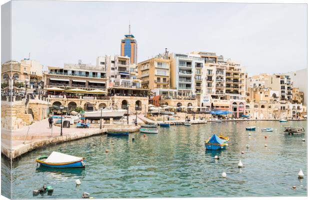 Spinola Bay by day Canvas Print by Jason Wells