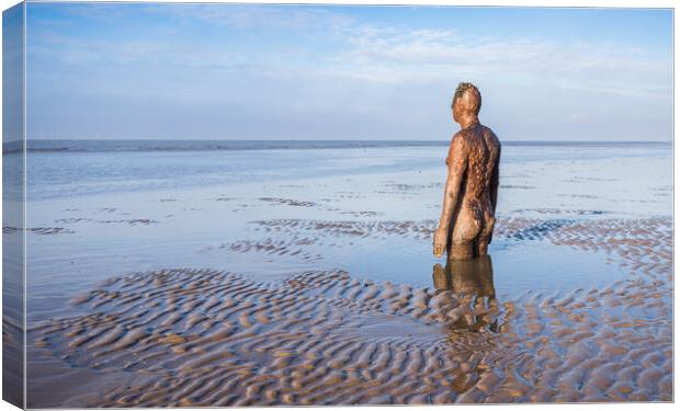 Iron Man in a pool of water Canvas Print by Jason Wells