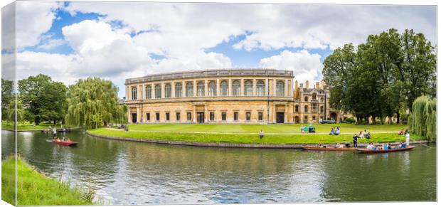 Wren Library panorama Canvas Print by Jason Wells