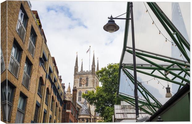 Southwark Cathedral Canvas Print by Jason Wells