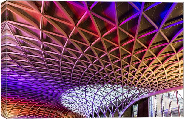 Kings Cross station ceiling Canvas Print by Jason Wells
