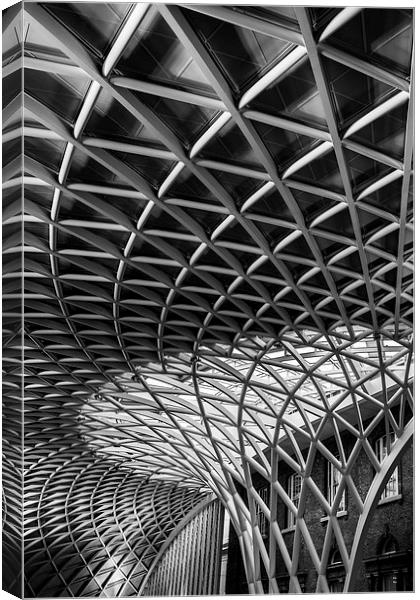 Kings Cross station ceiling Canvas Print by Jason Wells