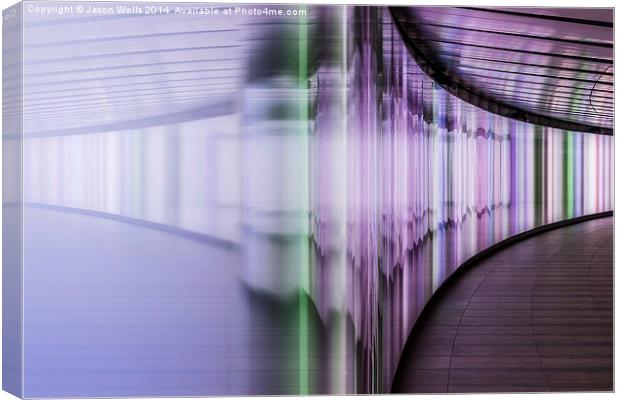  Kings Cross tunnel Canvas Print by Jason Wells