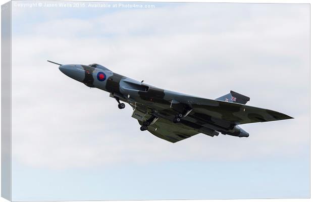 Spirit of Great Britain raises her undercarriage Canvas Print by Jason Wells