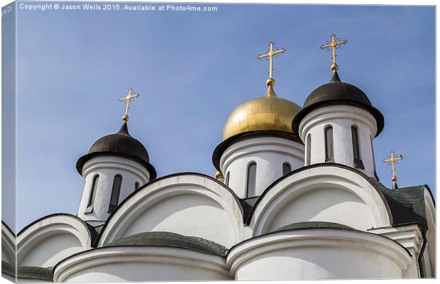 Our Lady of Kazan Orthodox Cathedral Canvas Print by Jason Wells