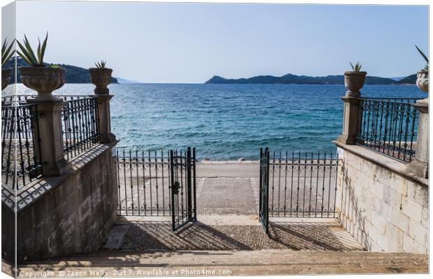 Gateway to the Adriatic Canvas Print by Jason Wells