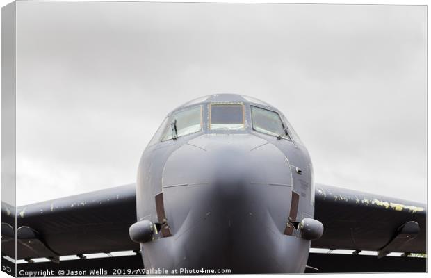 USAF Global Strike Command B-52H Canvas Print by Jason Wells