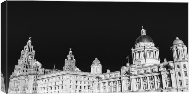 Top of the Three Graces Canvas Print by Jason Wells