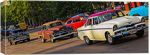 Row of old timers Canvas Print by Jason Wells