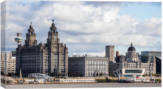 Royal Iris in front of the Three Graces Canvas Print by Jason Wells