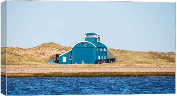 Former lifeboat station at Blakeney Canvas Print by Jason Wells