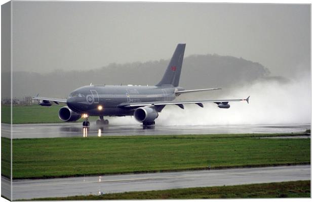 Take Off Runway 31 Canvas Print by Peter Struthers